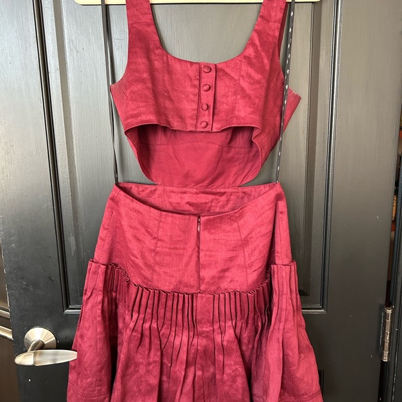 Aje dropped waist mini dress - Picture 5 of 5